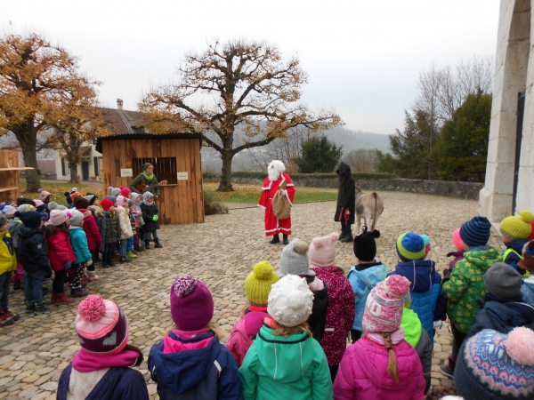 De Samichlaus mit grosse Schrett