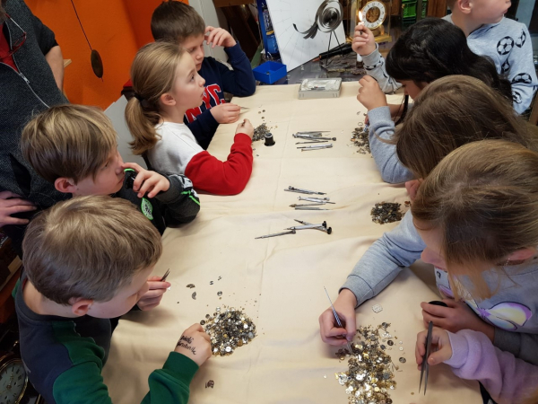 Besuch im Uhrenatelier